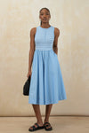 Fit And Flare Combo Dress