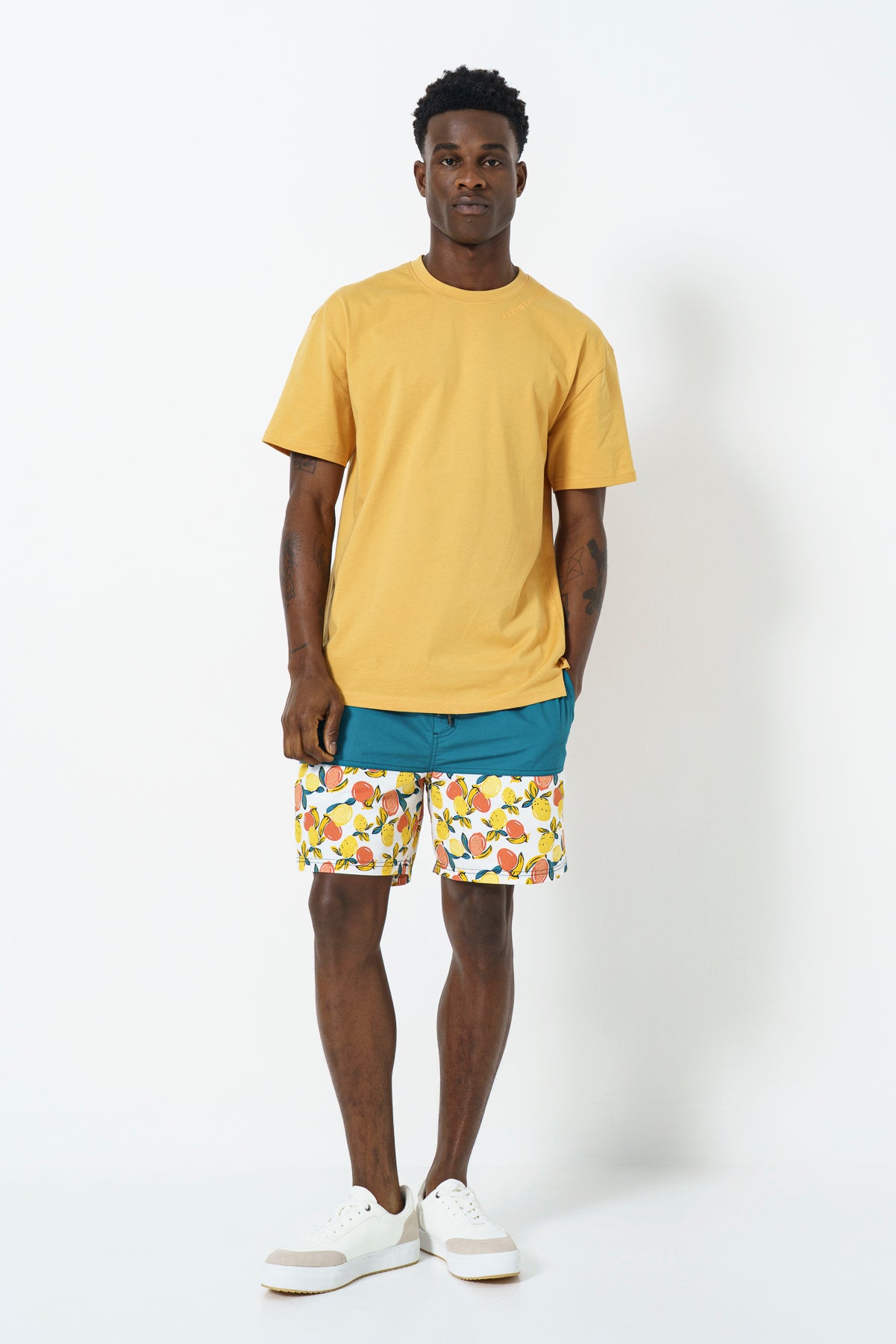 Oversized Slit Hem T-Shirt