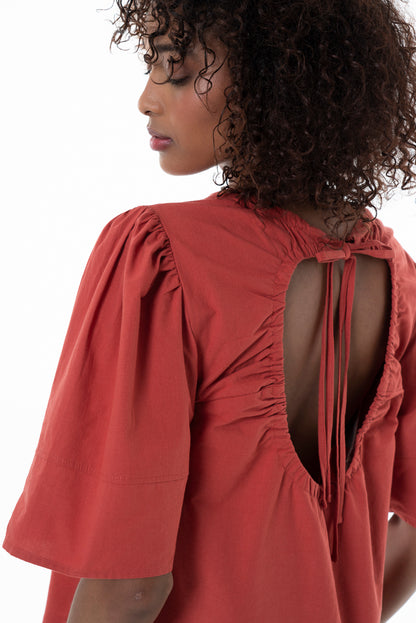 Open Back Detail Top