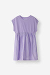 Relaxed Fit Striped Panel Dress