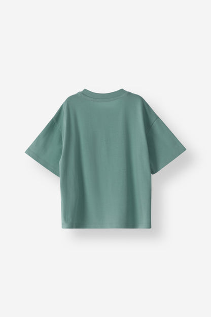 Relaxed Fit Beach Scene Tee