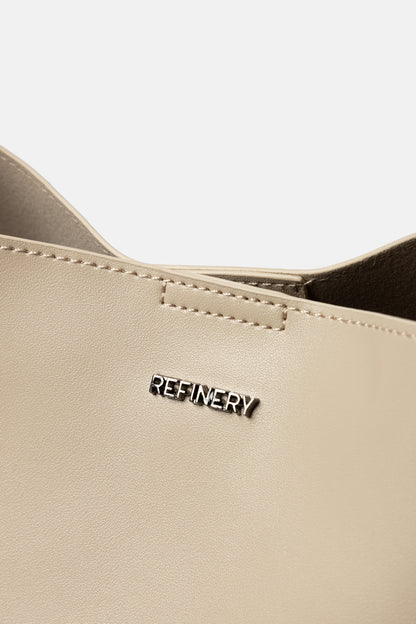 Faux Leather Tote Bag