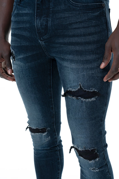 Rf10 Rip Skinny Jeans