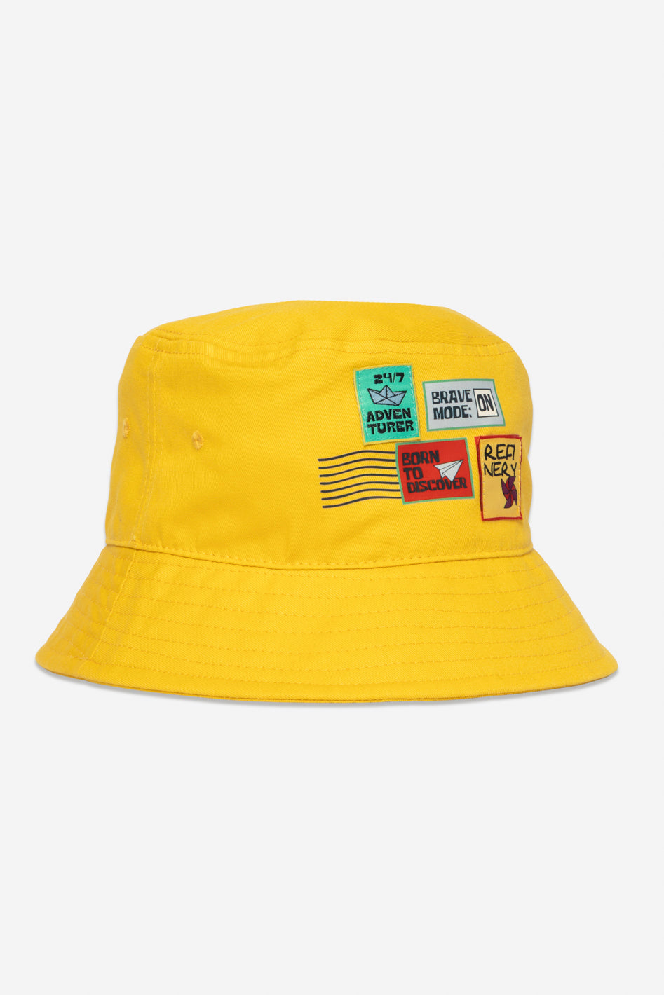 Boys Badge Bucket Hat