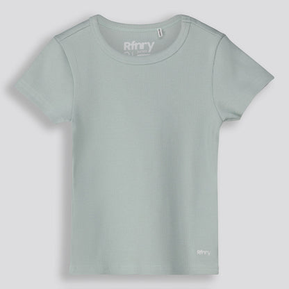 Girls Ribbed Tee
