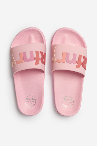 Embossed Logo Pool Slide