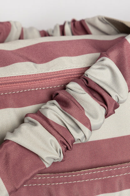 Striped Weekender Bag