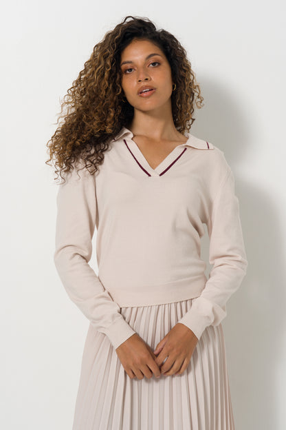 Split Collar Jumper