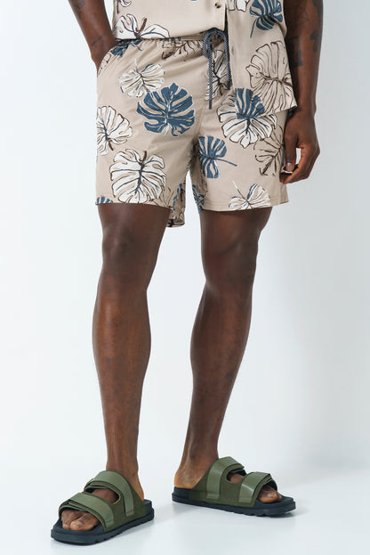 Graphic Pool Shorts