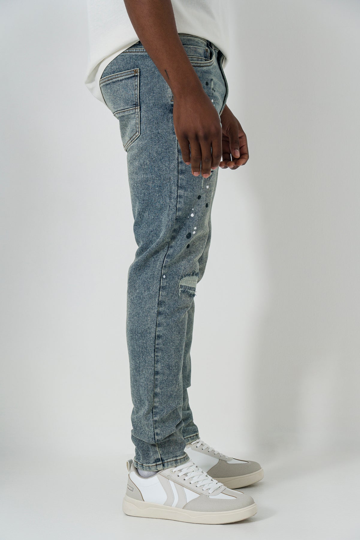 Rf02 Rip Skinny Jeans