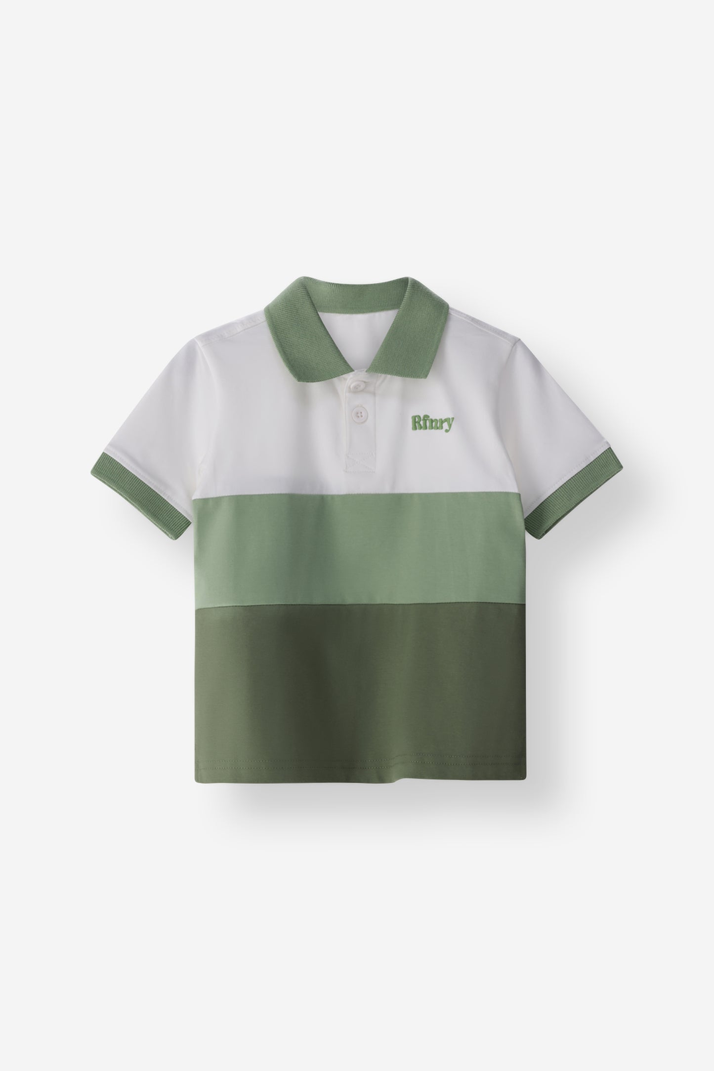 Regular Fit Colour Block Polo Shirt
