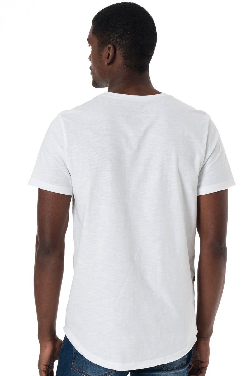 Henley T-Shirt White