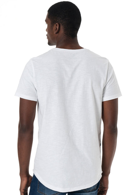 Henley T-Shirt White