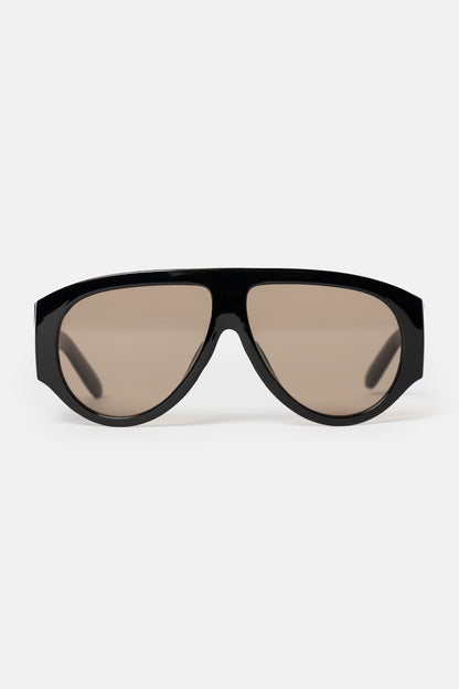 Urban Black Oversized Sunglasses