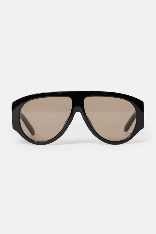 Urban Black Oversized Sunglasses