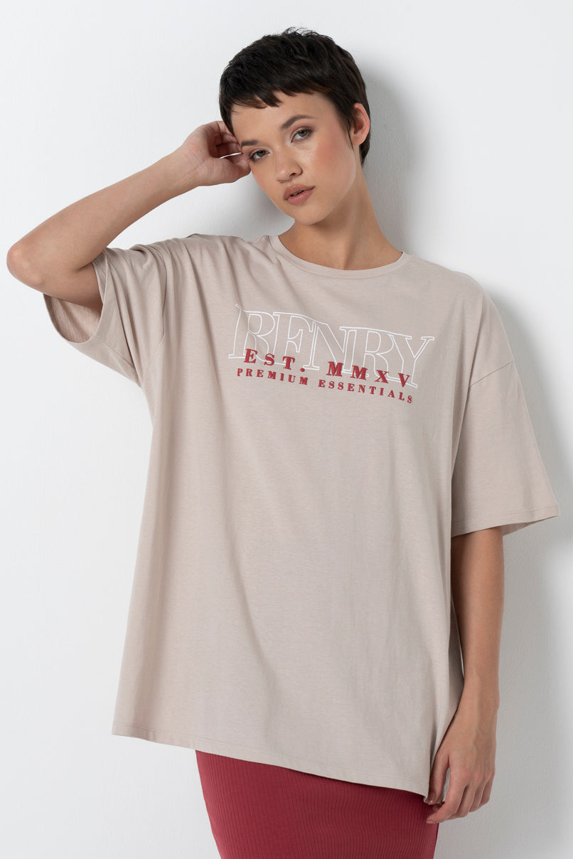 Oversized Statement T-Shirt