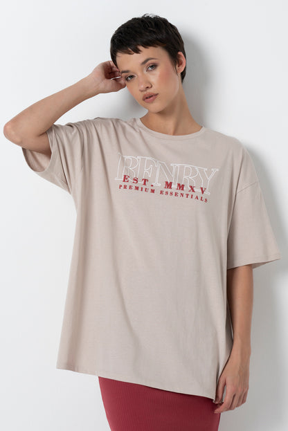 Oversized Statement T-Shirt