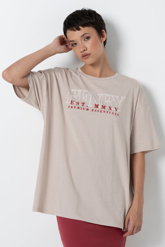 Oversized Statement T-Shirt