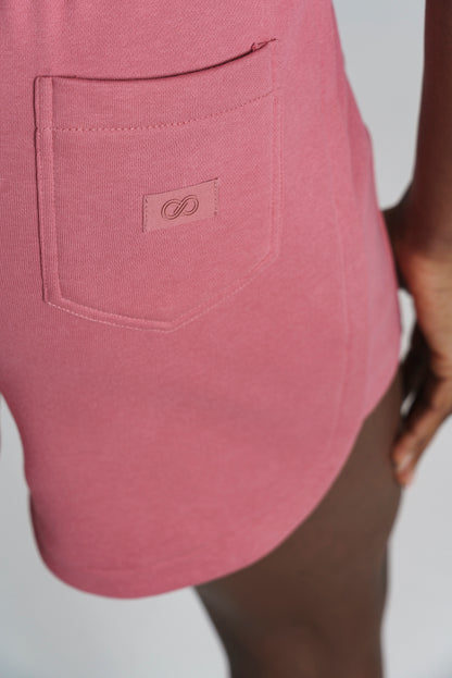 Scoop Hem Active Shorts