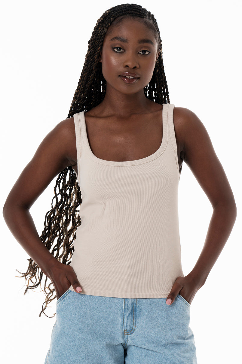 Scoop Neck Tank Top from REFINERY – Refinery