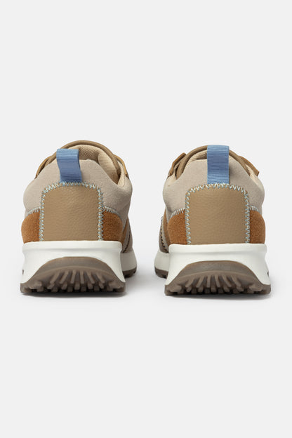 Retro Multi-Panel Sneakers