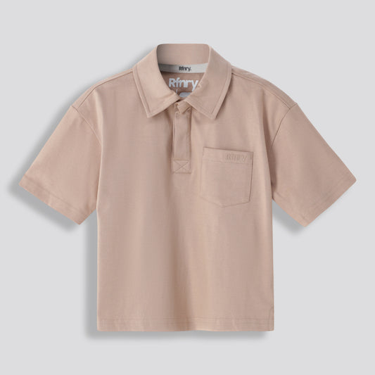 Boys Relaxed Golfer - Stone