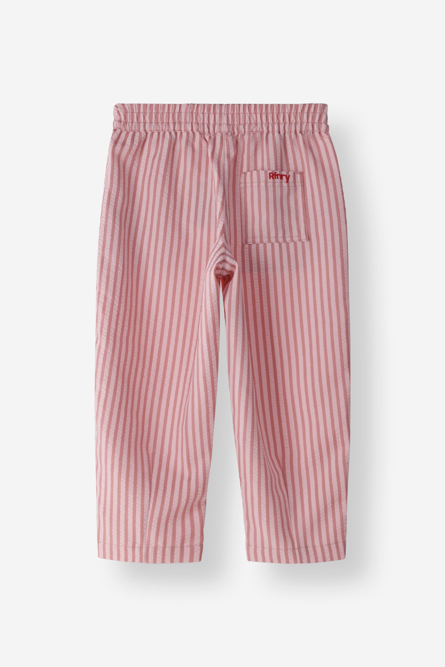 Relaxed Fit Stripe Crop Pant