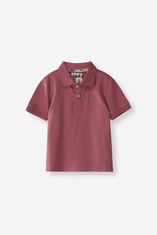 Boys Golfer - Burgandy