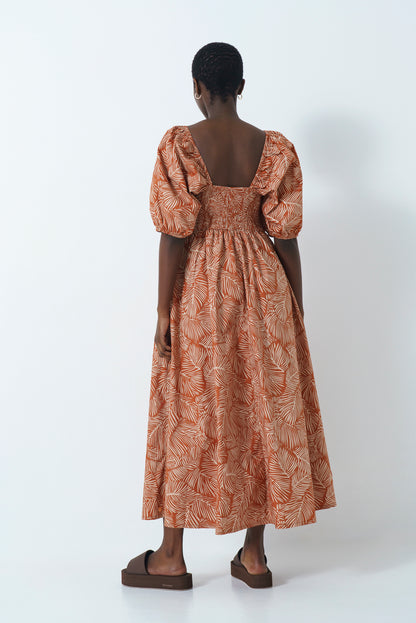 Puff Sleeve Dress