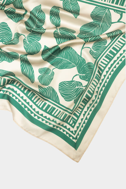 Leafy Hair Scarf