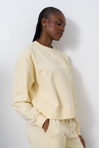 Short Crew Neck Sweat