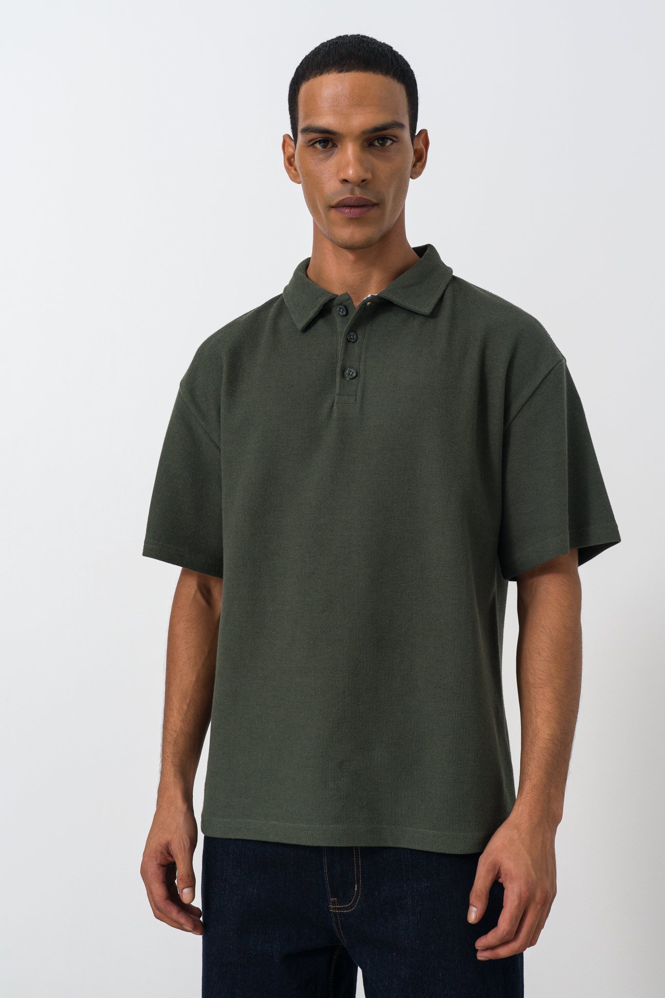 Textured Oversized Golfer