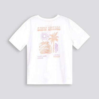 Girls Oversized Graphic Tee