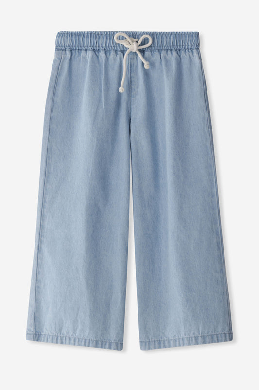 Girls Wide Leg Denim