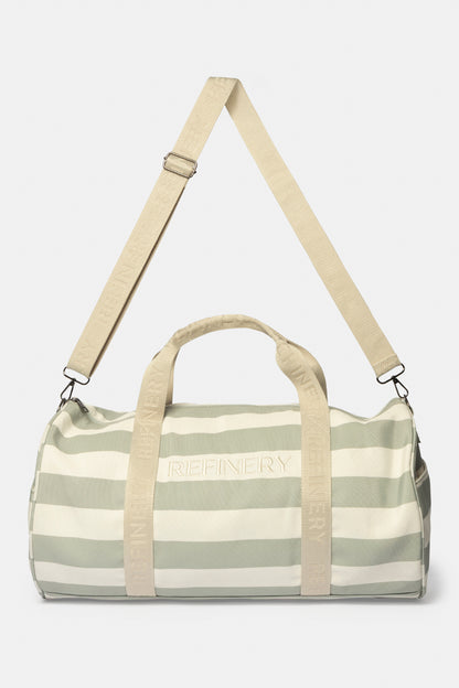 Stripe Weekender Bag
