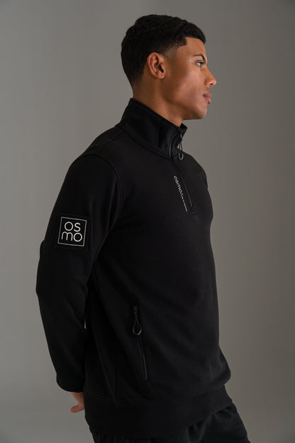 Quarter Zip Fleece Top
