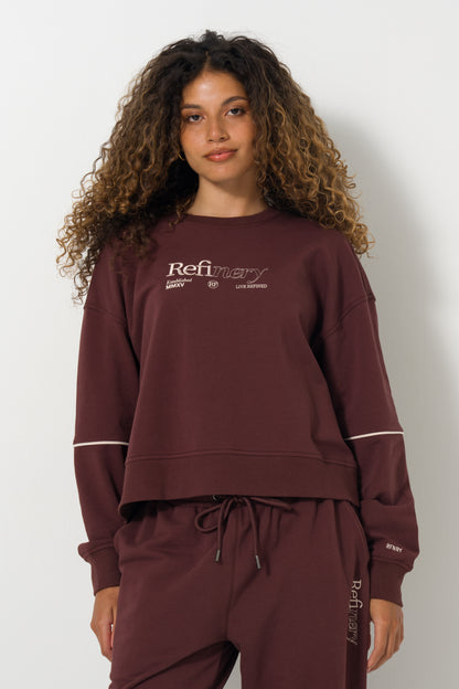 Drop Shoulder Sweat Top