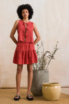 Short Ladder Lace A-line Skirt