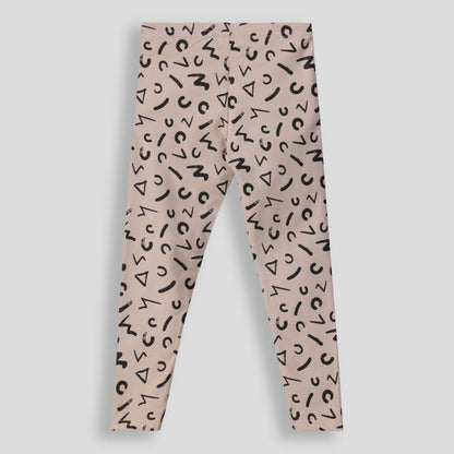 Girls Printed Leggings