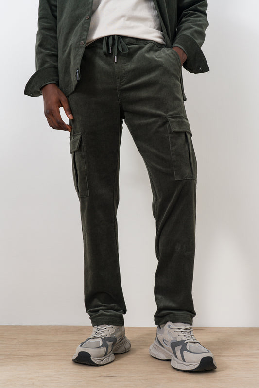 Corduroy Cargo Pants