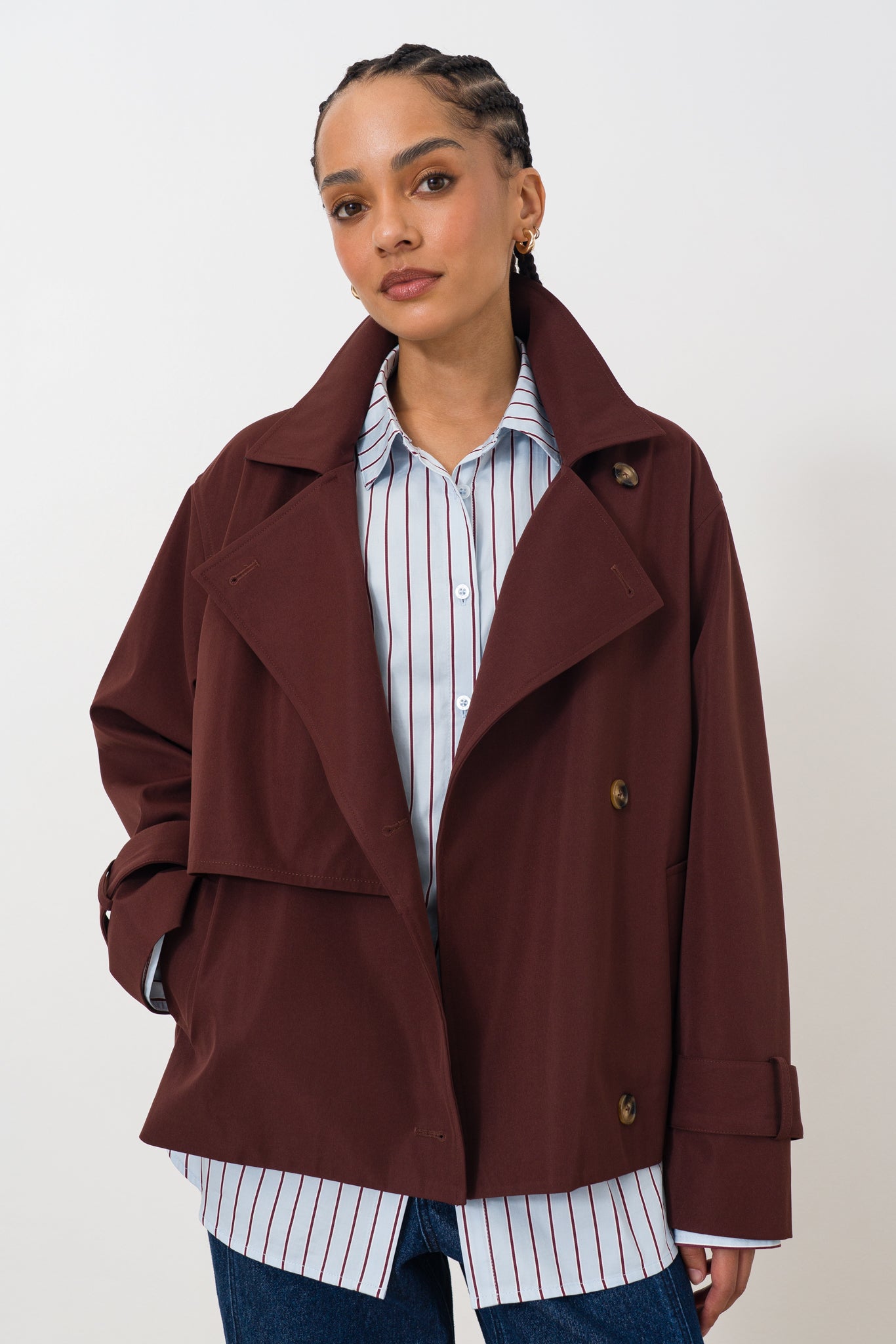 Short Trench Coat from REFINERY – Refinery