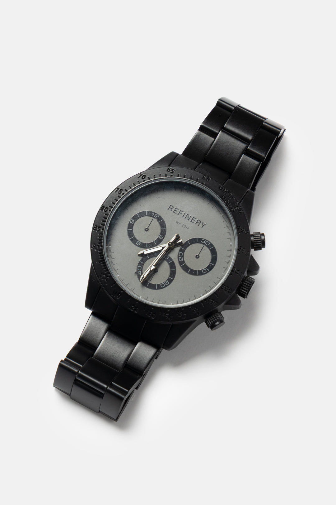 Black Chronograph Watch