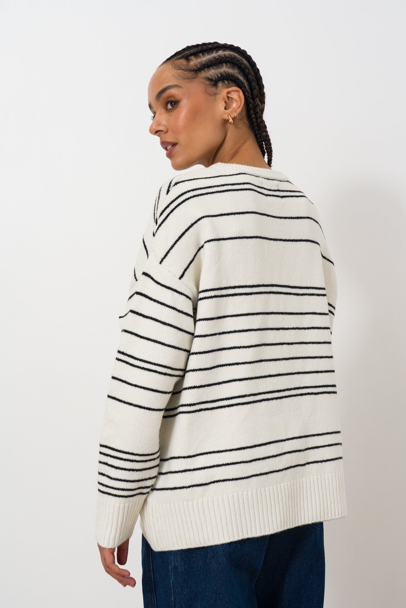 Longer Striped Jumper