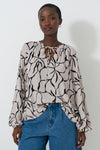 Volume Sleeve Top