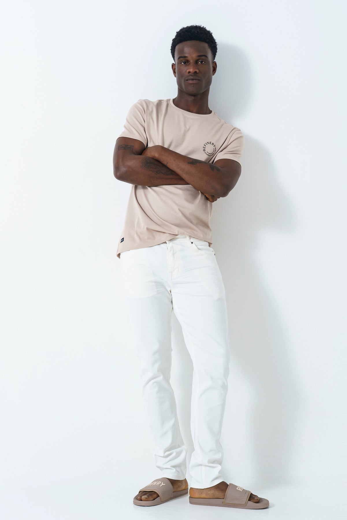 Rf02 White Denim Jeans