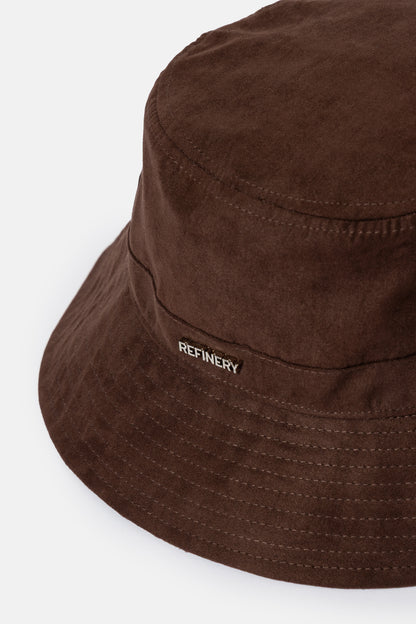 Faux Suede Bucket Hat