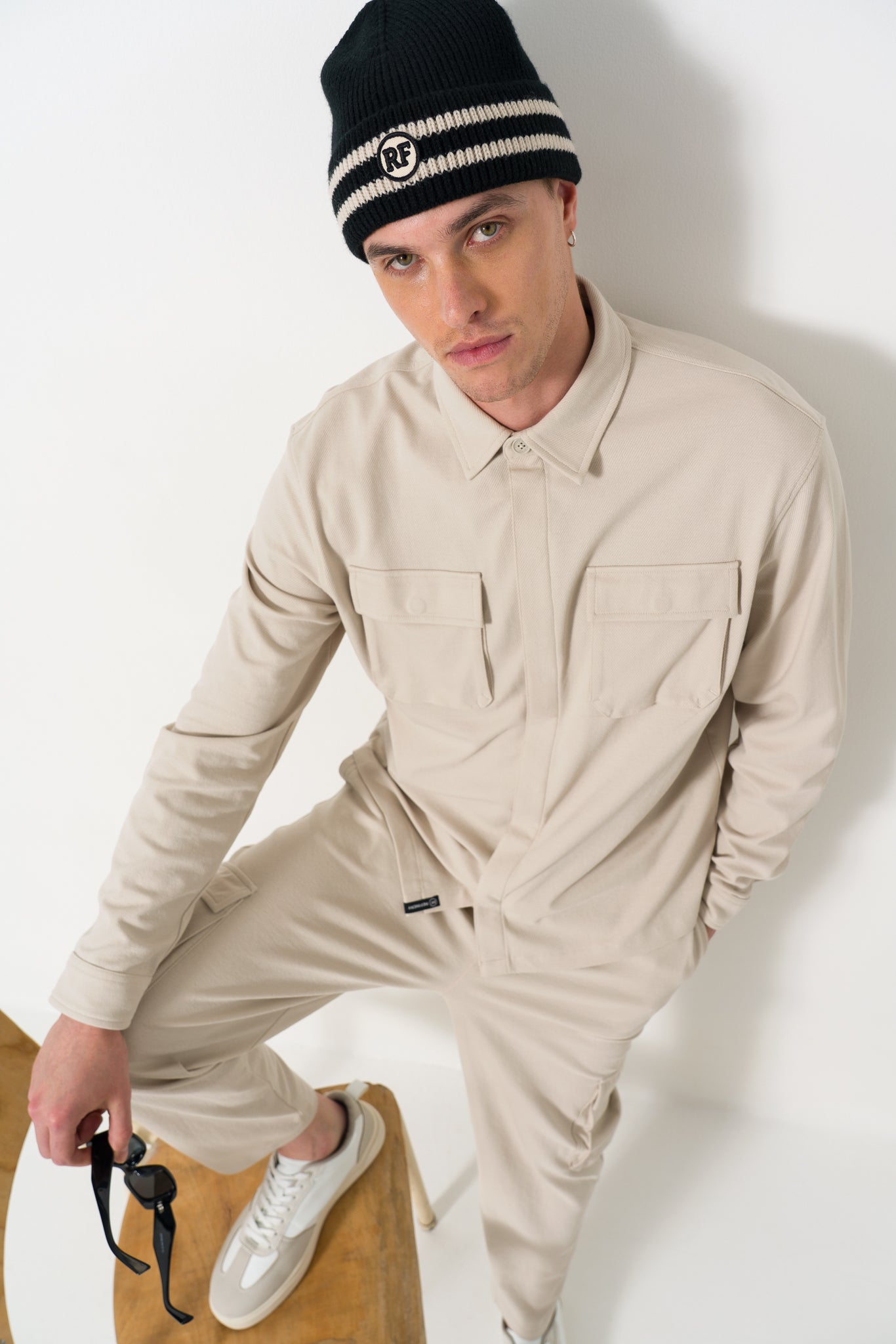 pique-knit-pants