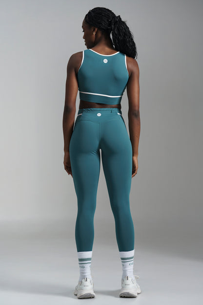 Contrast Detail Leggings