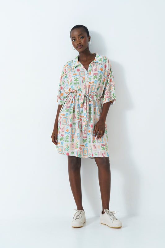Waist Tie Dress