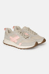 Light Grey & Pink Speckle Sneakers